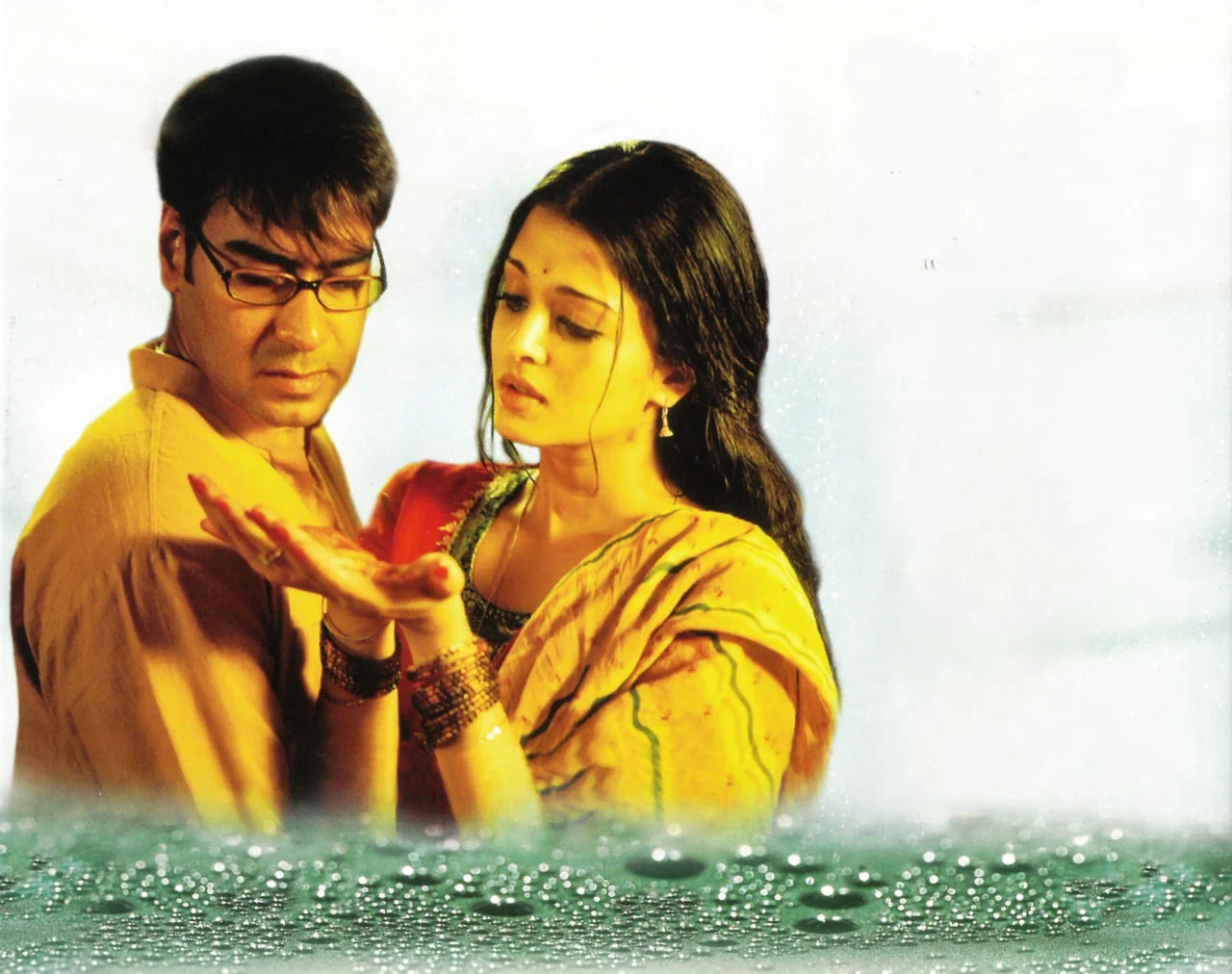Manoj and Neerja, hands together