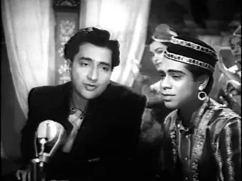 Bharat Bhushan at the microphone