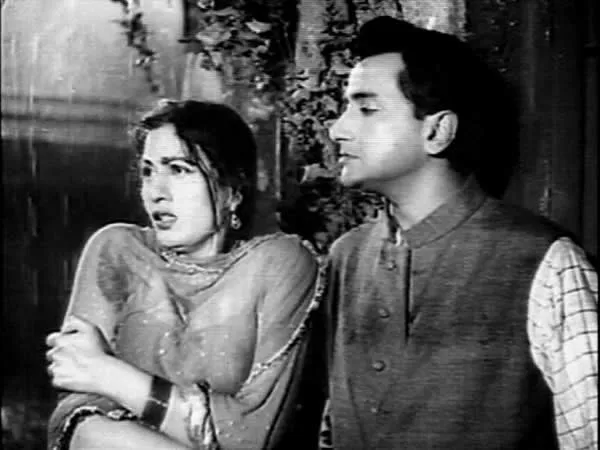 Madhubala and Bharat Bhushan